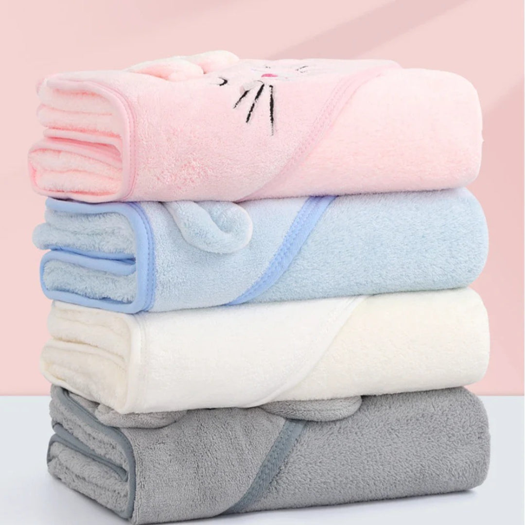 Soft Absorbent Baby Bath Towel – photo 12