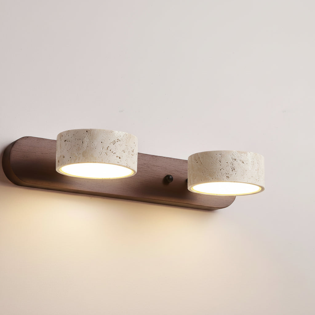 Travertine LED Wall Light – photo 14