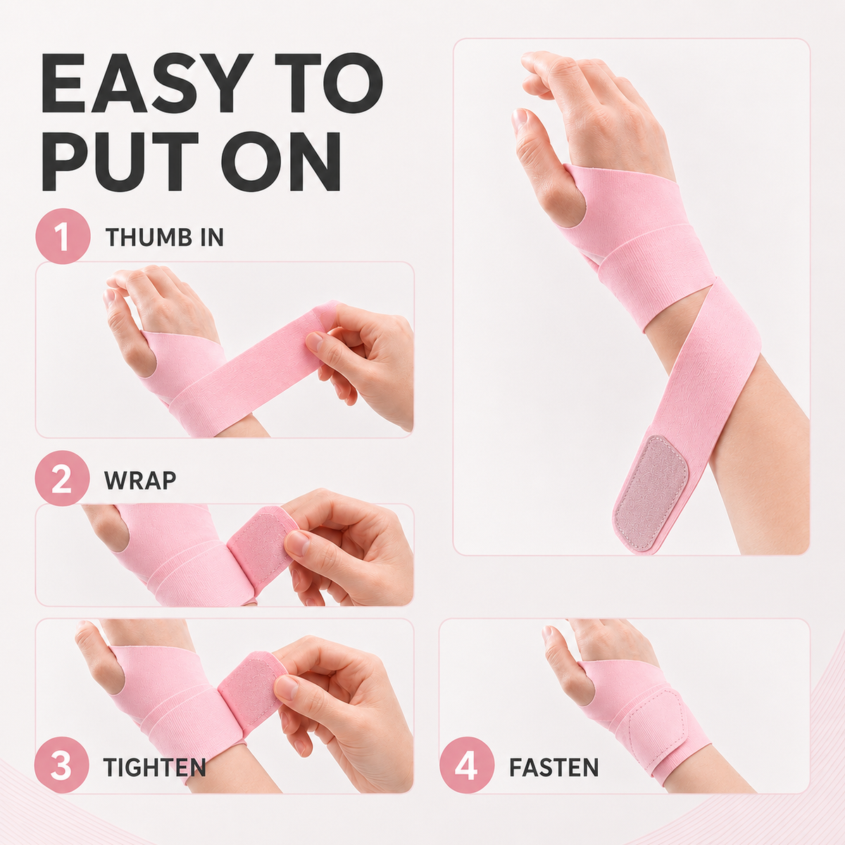 Ultra-Thin Wrist Support – photo 10