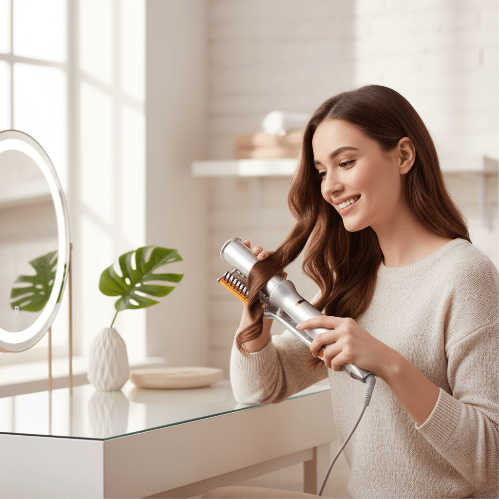 2-in-1 Rotating Hair Brush – photo 3