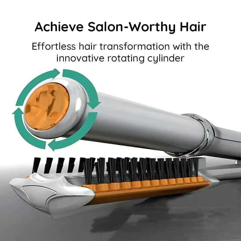 2-in-1 Rotating Hair Brush – photo 5