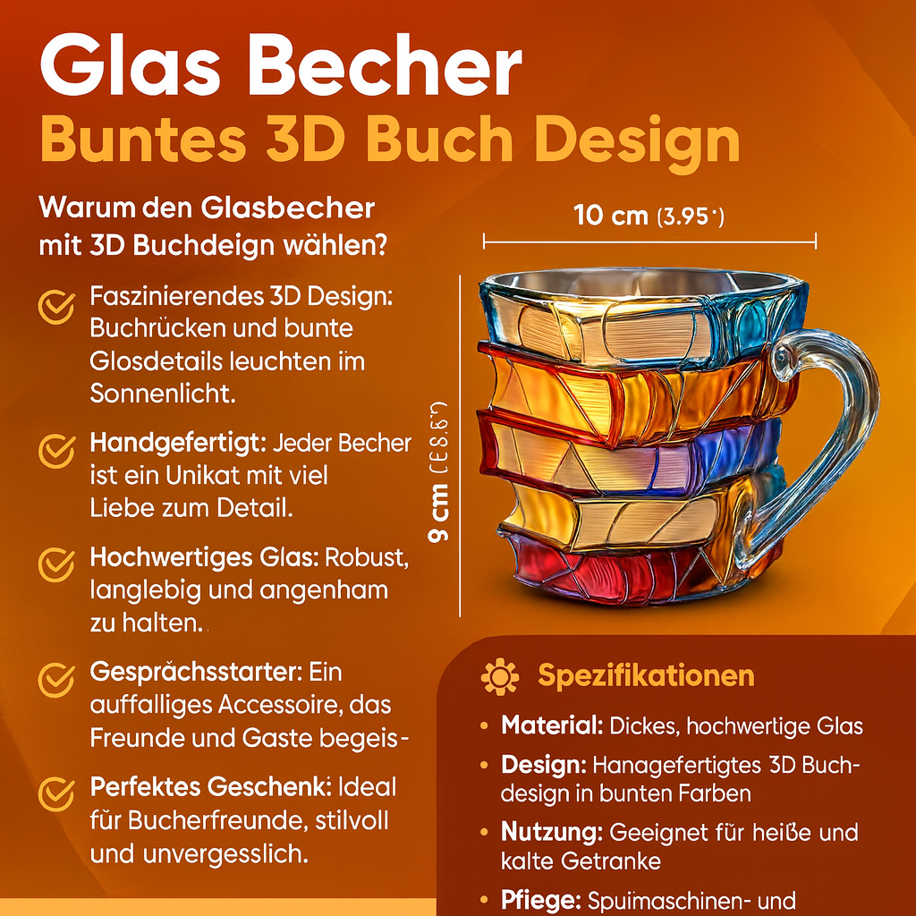 3D Book Mug – photo 2
