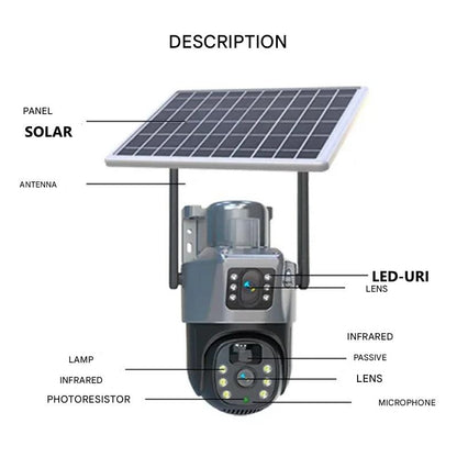 4K Solar Security Camera – photo 3