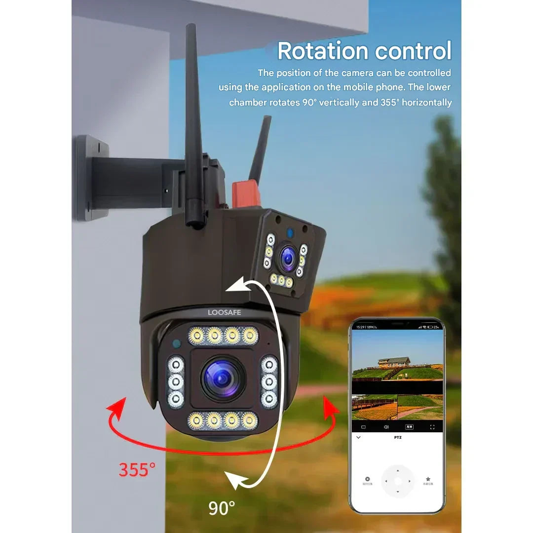 4K Solar Security Camera – photo 8