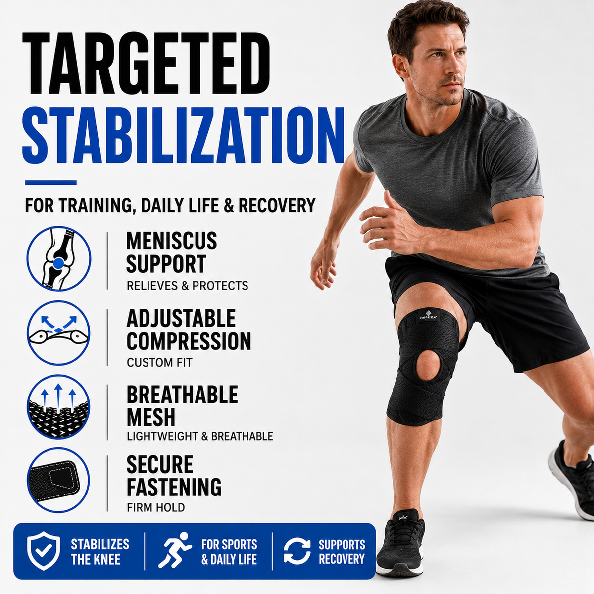 Adjustable Knee Brace – photo 3