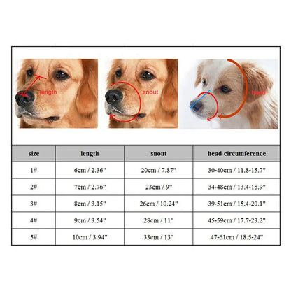 Adjustable Silicone Dog Muzzle – photo 4