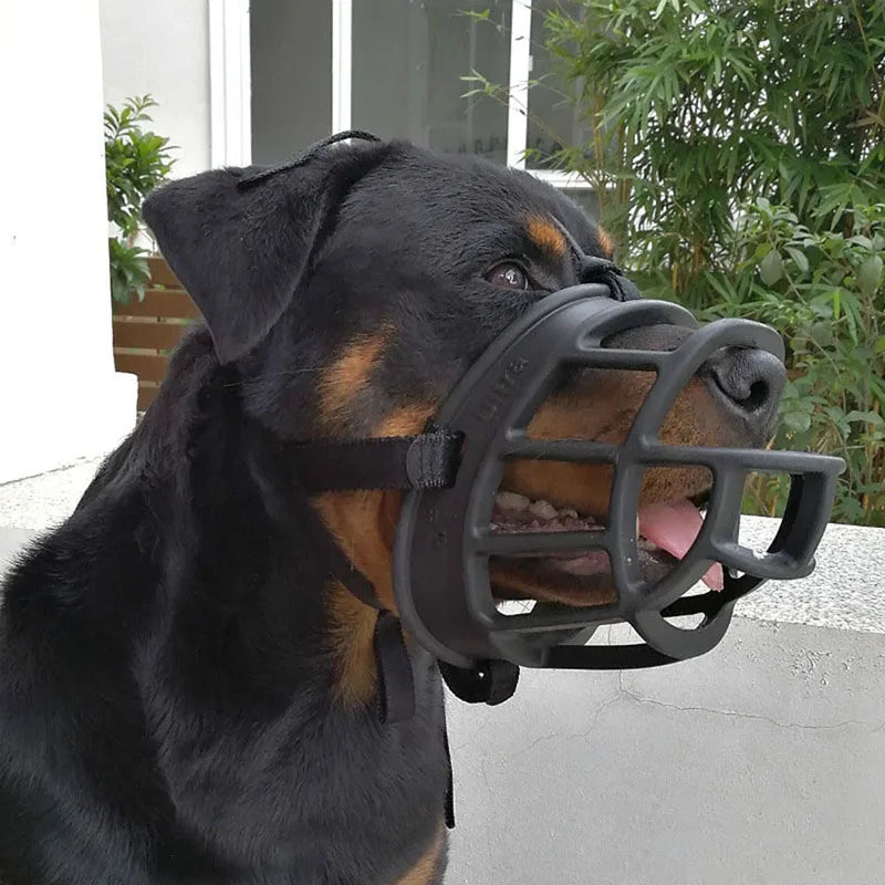 Adjustable Silicone Dog Muzzle – photo 6
