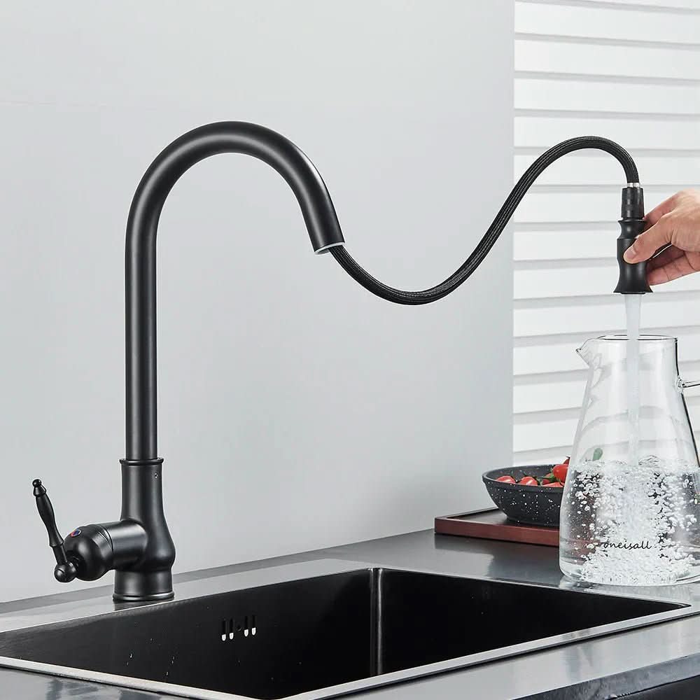 Antique Pull Out Kitchen Faucet – photo 3