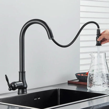 Antique Pull Out Kitchen Faucet – photo 3