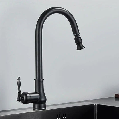 Antique Pull Out Kitchen Faucet – photo 4