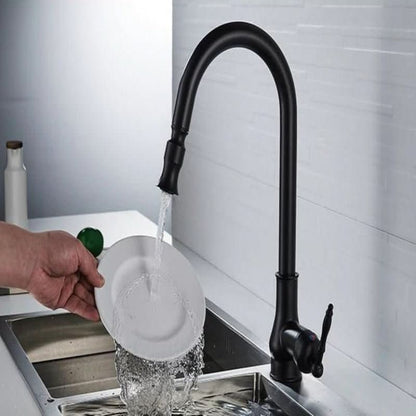 Antique Pull Out Kitchen Faucet – photo 6