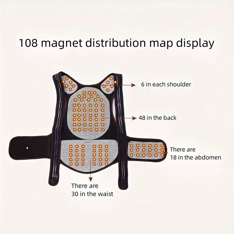 Heated Magnetic Back Brace – photo 3
