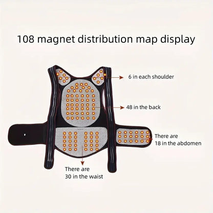 Heated Magnetic Back Brace – photo 3
