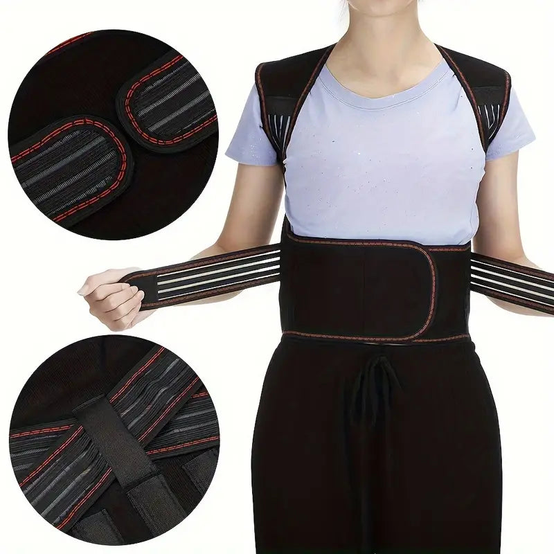 Heated Magnetic Back Brace – photo 4