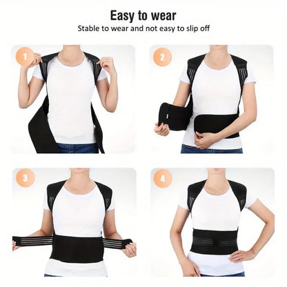 Heated Magnetic Back Brace – photo 5