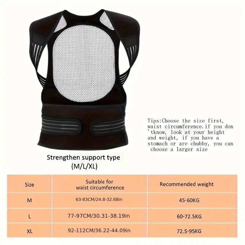Heated Magnetic Back Brace – photo 7