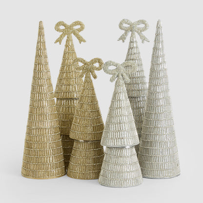 Beaded Cone Tree Silver – photo 4
