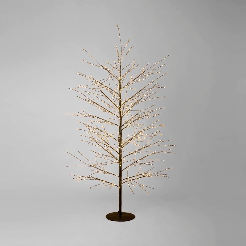 Black Light Up Tree 180cm