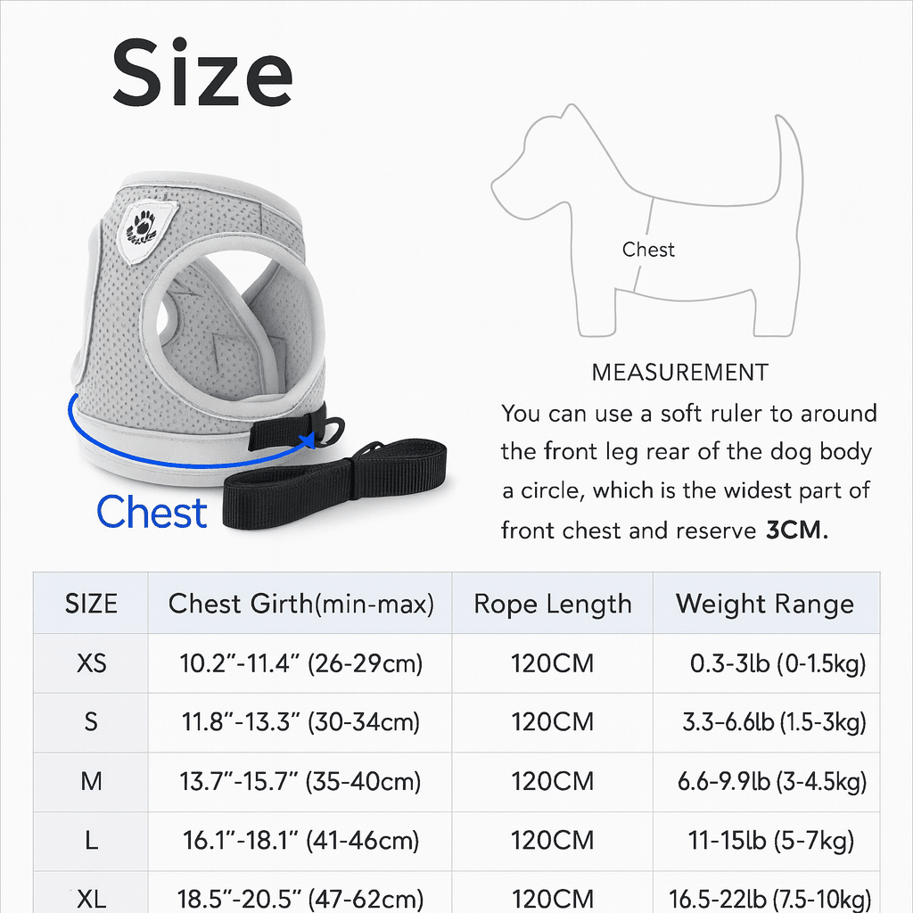 Breathable Cat Harness – photo 5