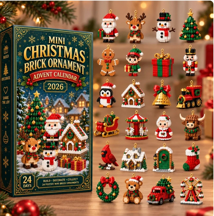 Christmas Brick Ornament Advent Calendar – photo 3