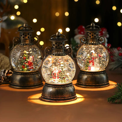 Christmas Lantern Snow Globe – photo 4