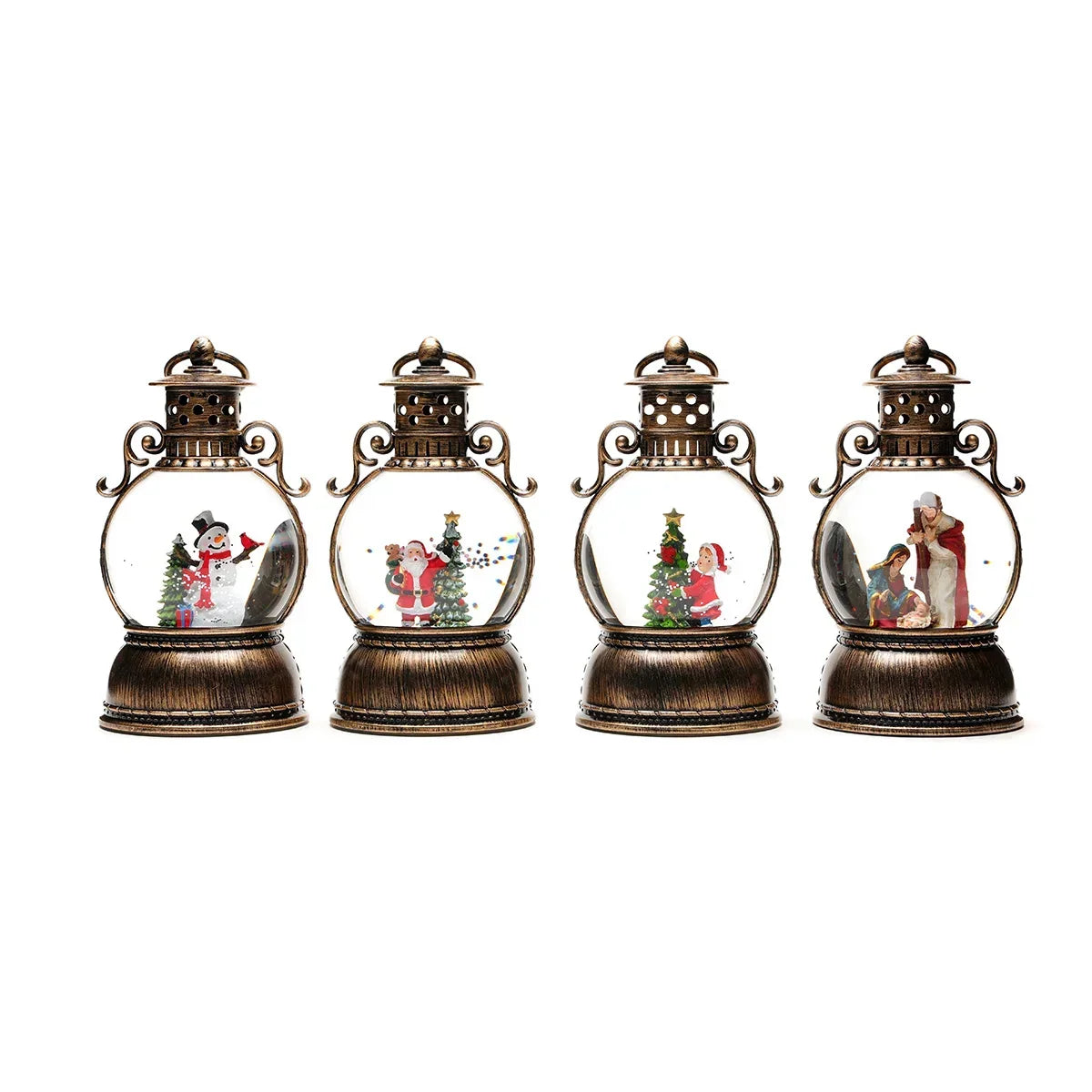 Christmas Lantern Snow Globe – photo 5