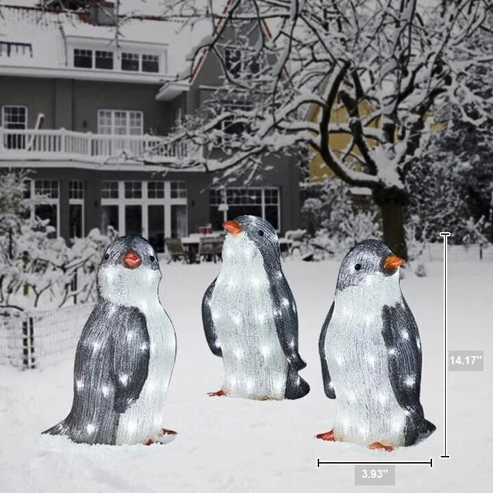 Lighted Christmas Penguin
