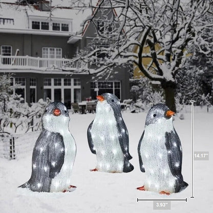 Lighted Christmas Penguin