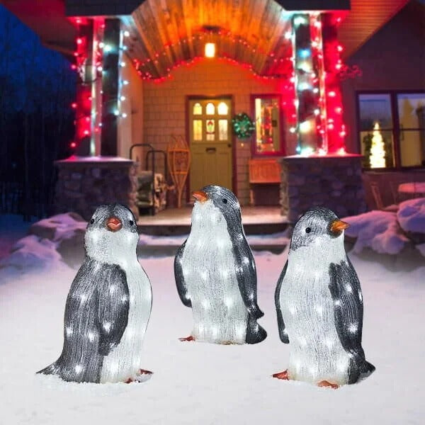 Lighted Christmas Penguin – photo 2