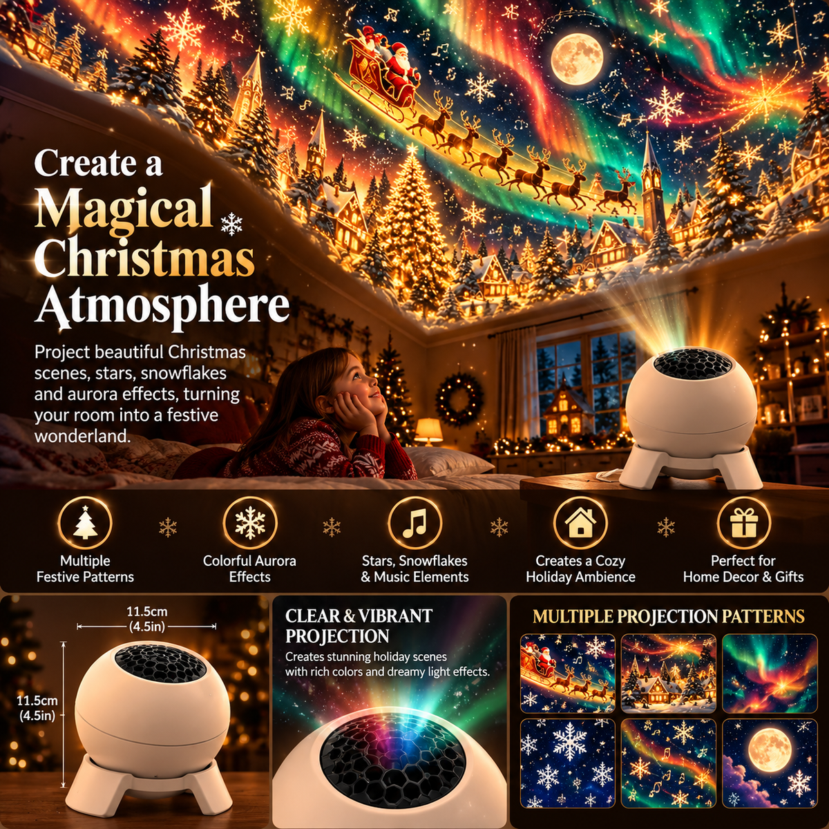 Christmas Scene Projector – photo 4