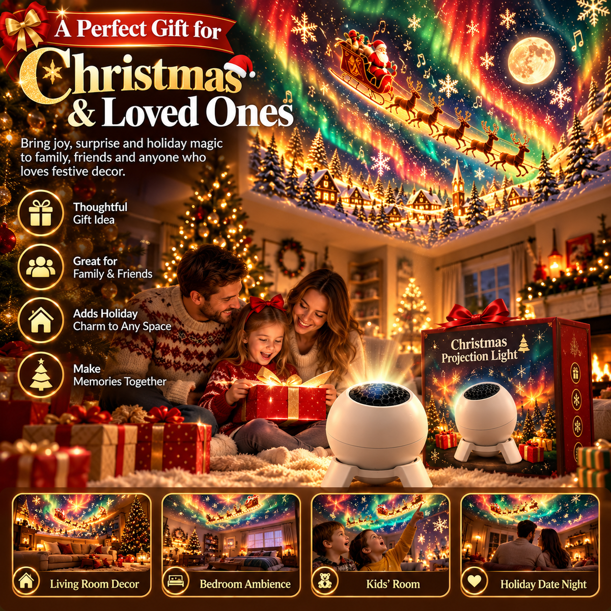 Christmas Scene Projector – photo 6
