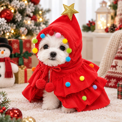 Christmas Tree Pet Cape – photo 2
