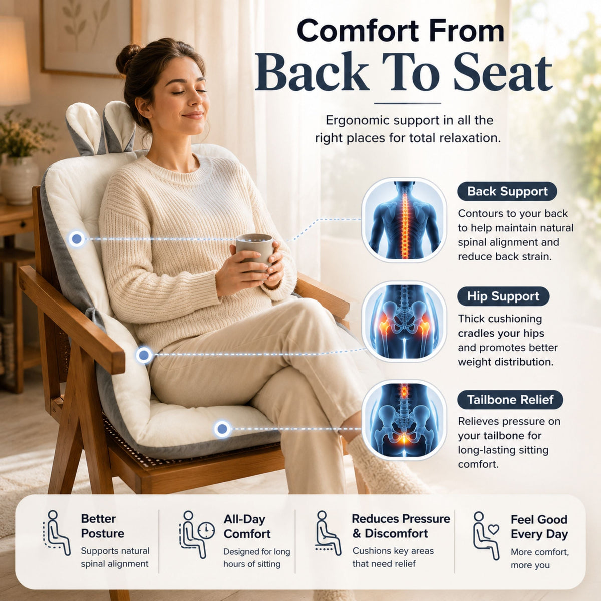 Coccyx Seat Cushion – photo 6