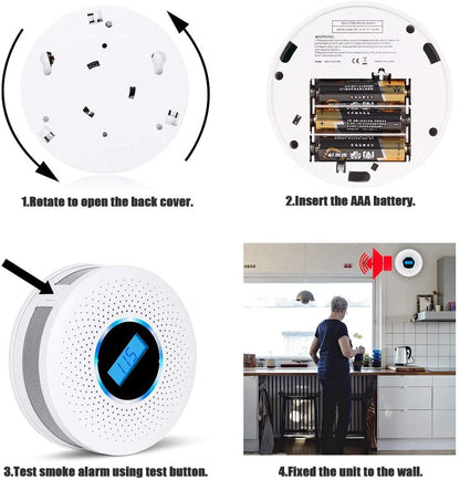 Combined Smoke and Carbon Monoxide Detector – photo 2