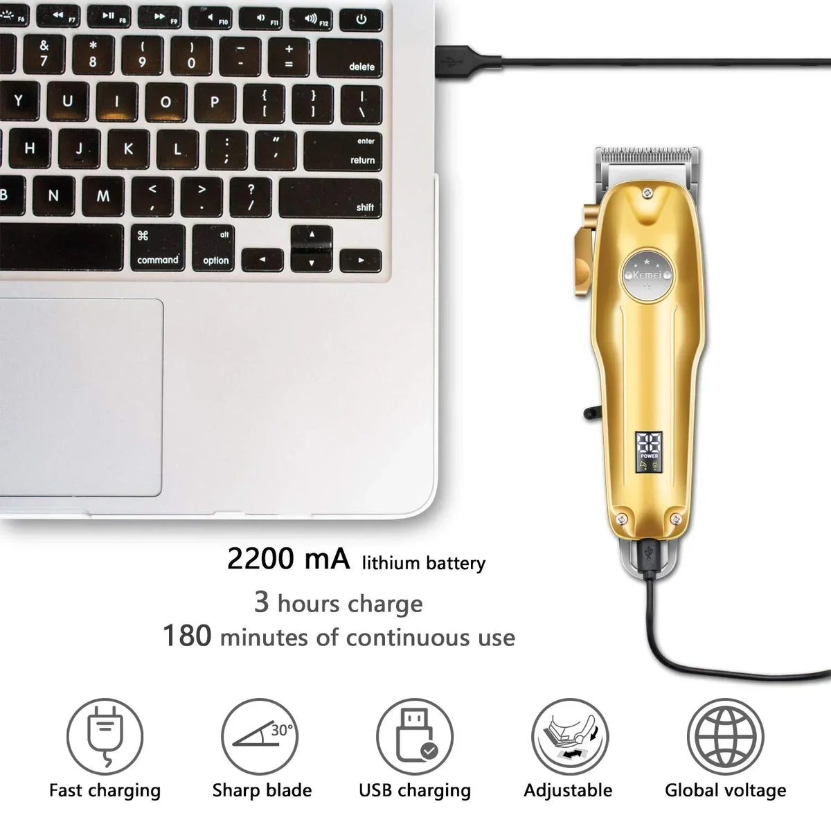 Cordless Hair Clipper Set – photo 5