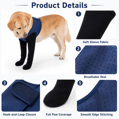 Dog Front Leg Recovery Sleeves – photo 9