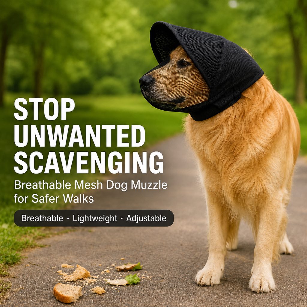 Mesh Dog Muzzle – photo 6