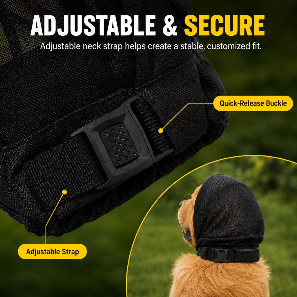 Mesh Dog Muzzle – photo 8