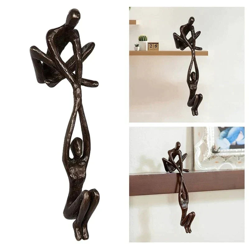 Embracing Couple Sculpture
