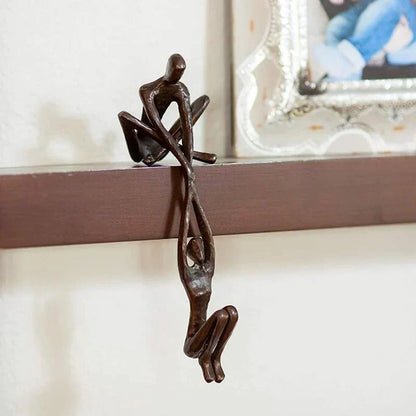 Embracing Couple Sculpture – photo 4