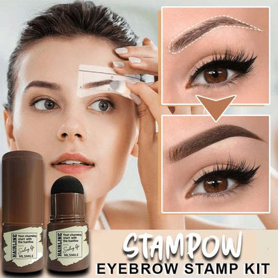 Eyebrow Stencil and Stamp Set