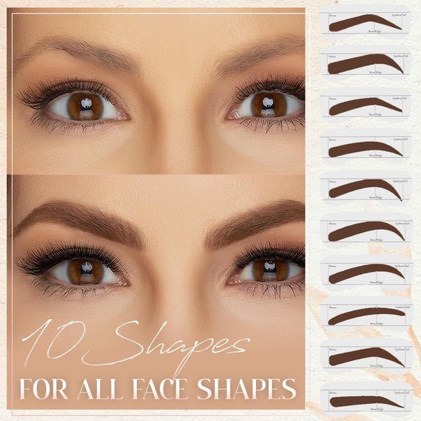 Eyebrow Stencil and Stamp Set – photo 5