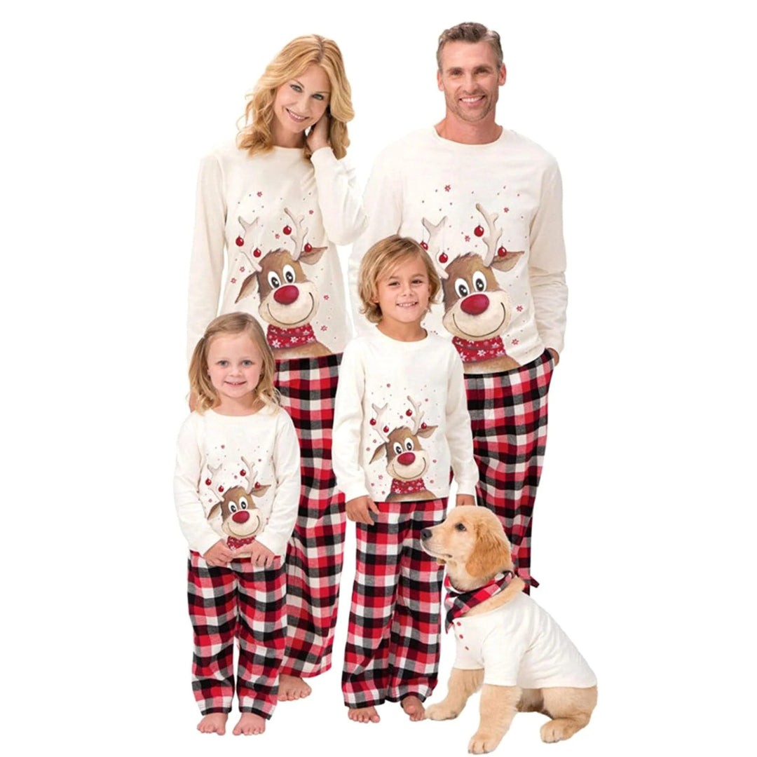 Family Christmas Reindeer Outfit Set