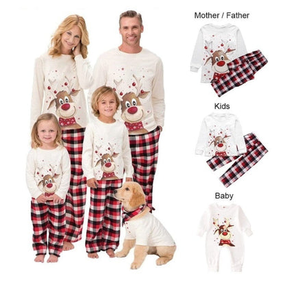 Family Christmas Reindeer Outfit Set – photo 2
