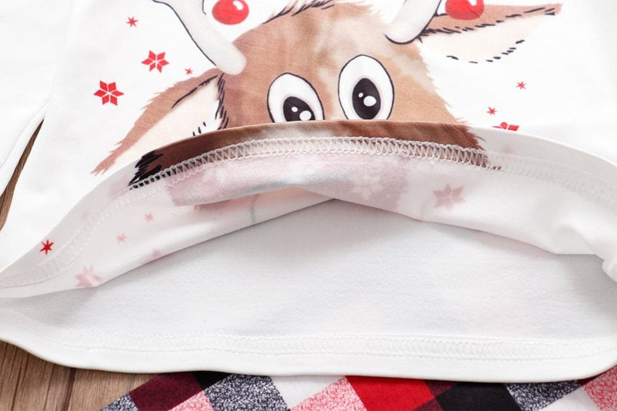 Family Christmas Reindeer Outfit Set – photo 3