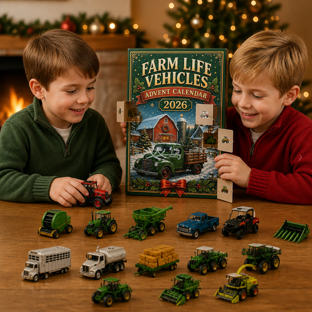 Farm Vehicles Advent Calendar – photo 2