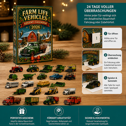 Farm Vehicles Advent Calendar – photo 3