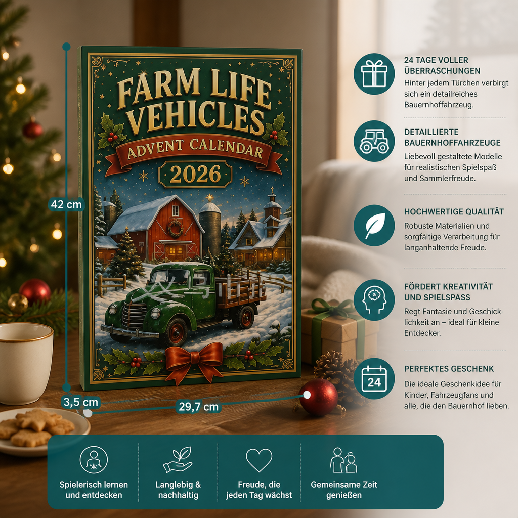 Farm Vehicles Advent Calendar – photo 6