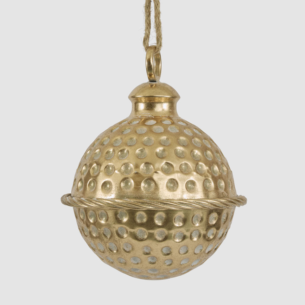Gold Hanging Bell 20cm