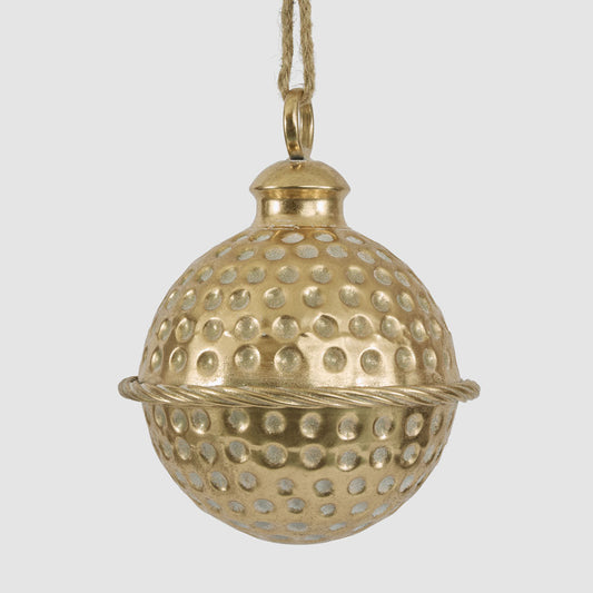 Gold Hanging Bell 20cm